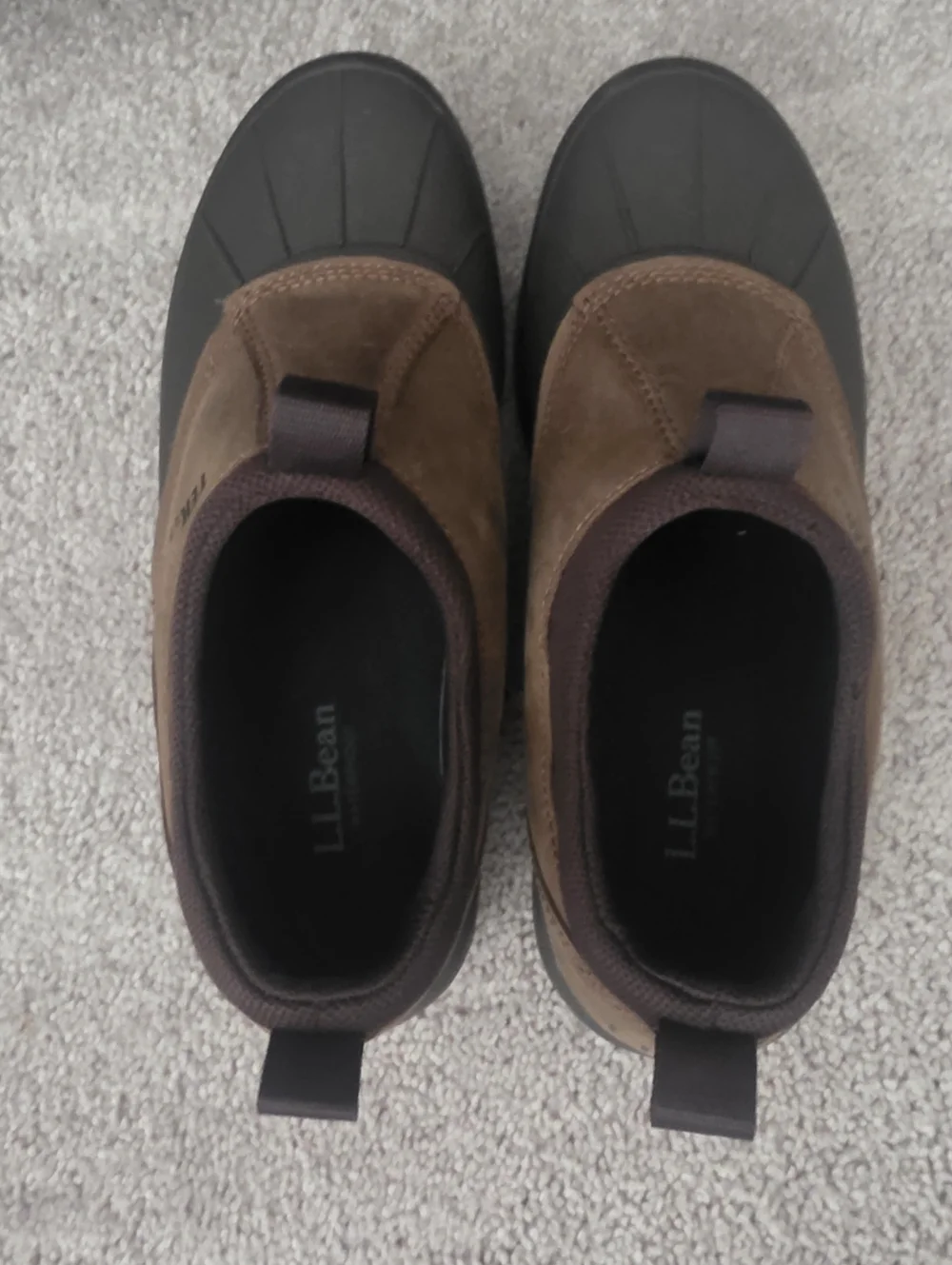 L.L. Bean Storm Chaser 5 Slip Ons Womens Size 8.5 Med. Brown Waterproof